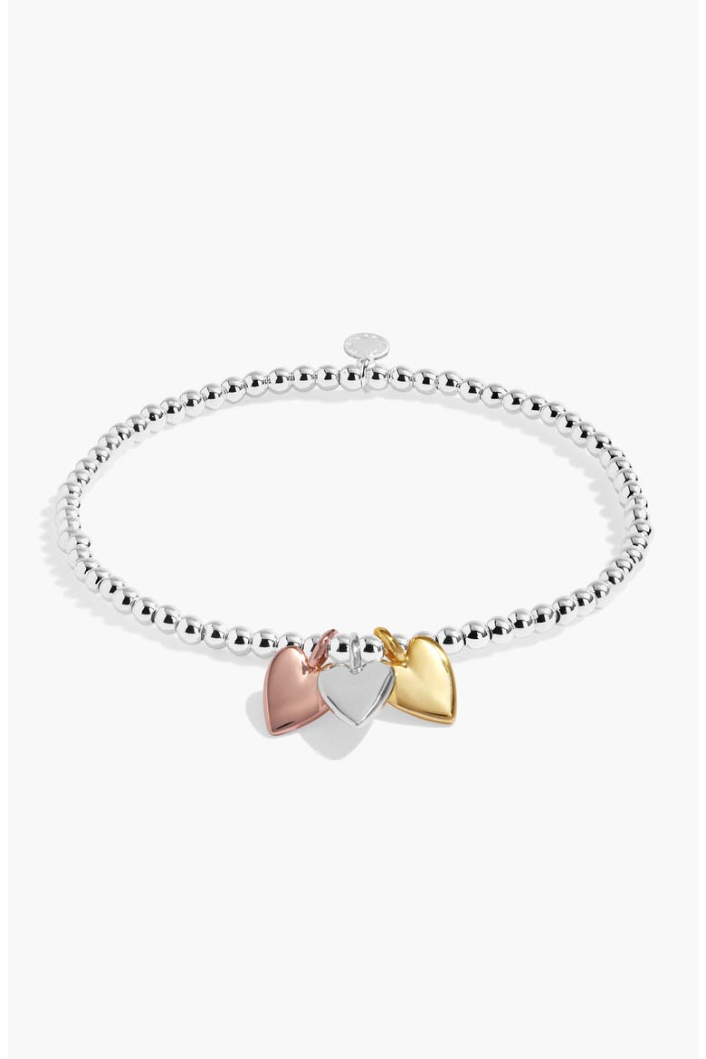 A Little Charmed Moments 'Happy Birthday' Bracelet, Alternate, color, Silver, Gold, & Rose Tone