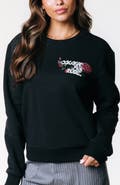 Colourful Rebel Flower Logo Wave Relaxed Sweat