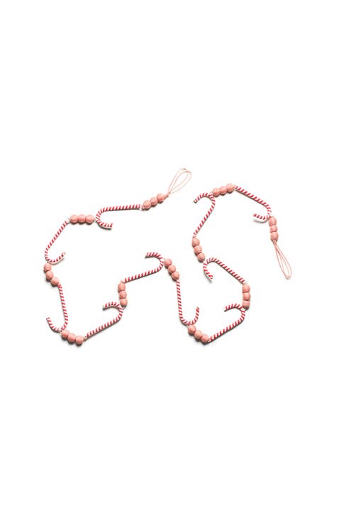 Red Candy Cane Garland