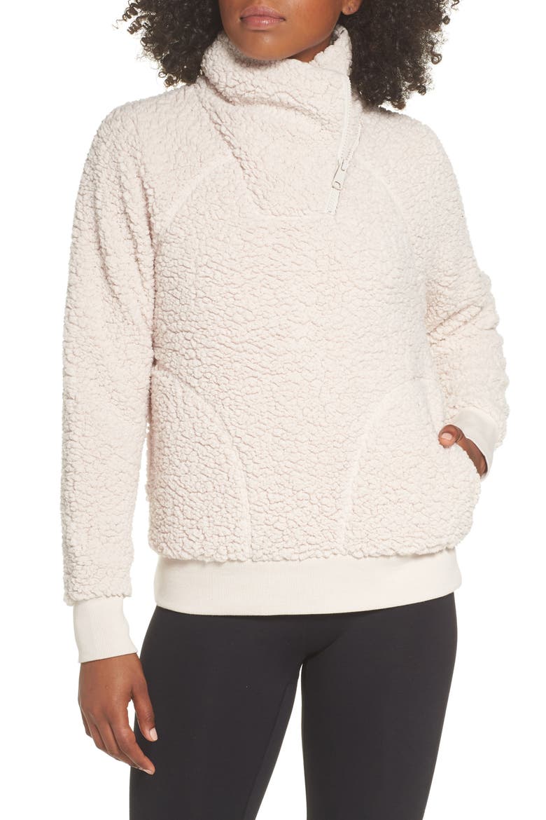 Shear Up Pullover, Main, color, GREY CRYSTAL