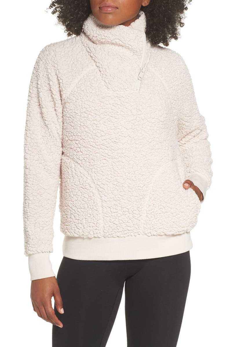 Zella Shear Up Pullover, Main, color, 