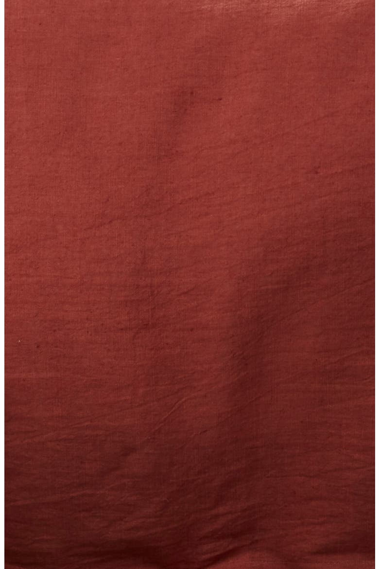 Relaxed Cotton & Linen Duvet Cover, Alternate, color, BROWN RUSTIC