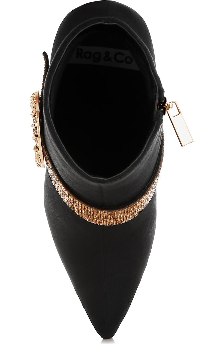 Rag & Co Asagao Water Repellent Bootie, Alternate, color,