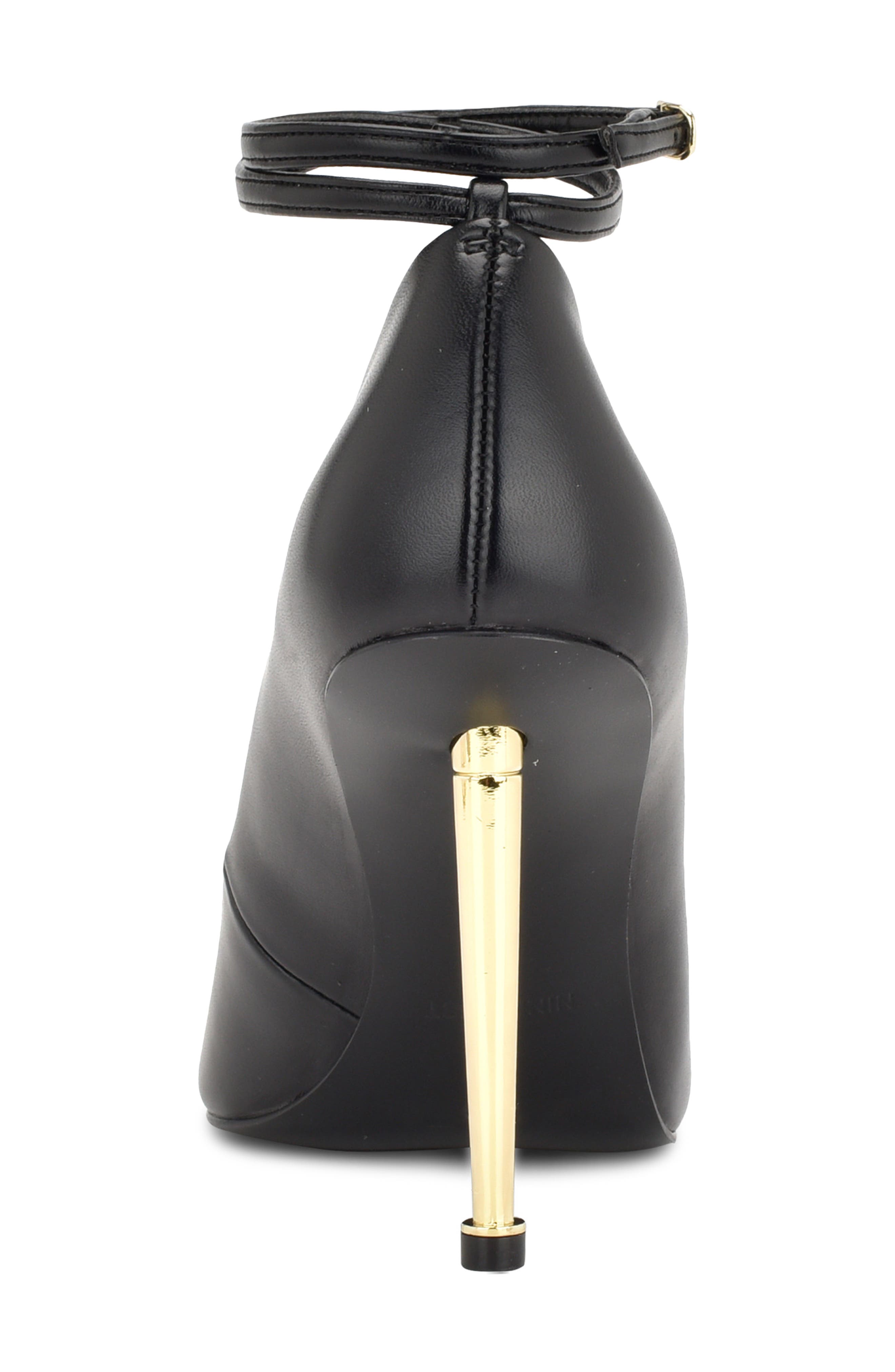 Nine West Trevs Ankle Strap Pointed Toe Pump, Alternate, color, 