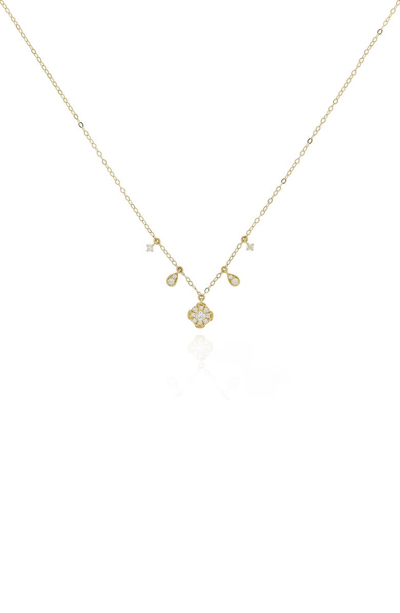 Bony Levy Monaco 18K Yellow Gold Diamond Pendant Necklace, Main, color, 