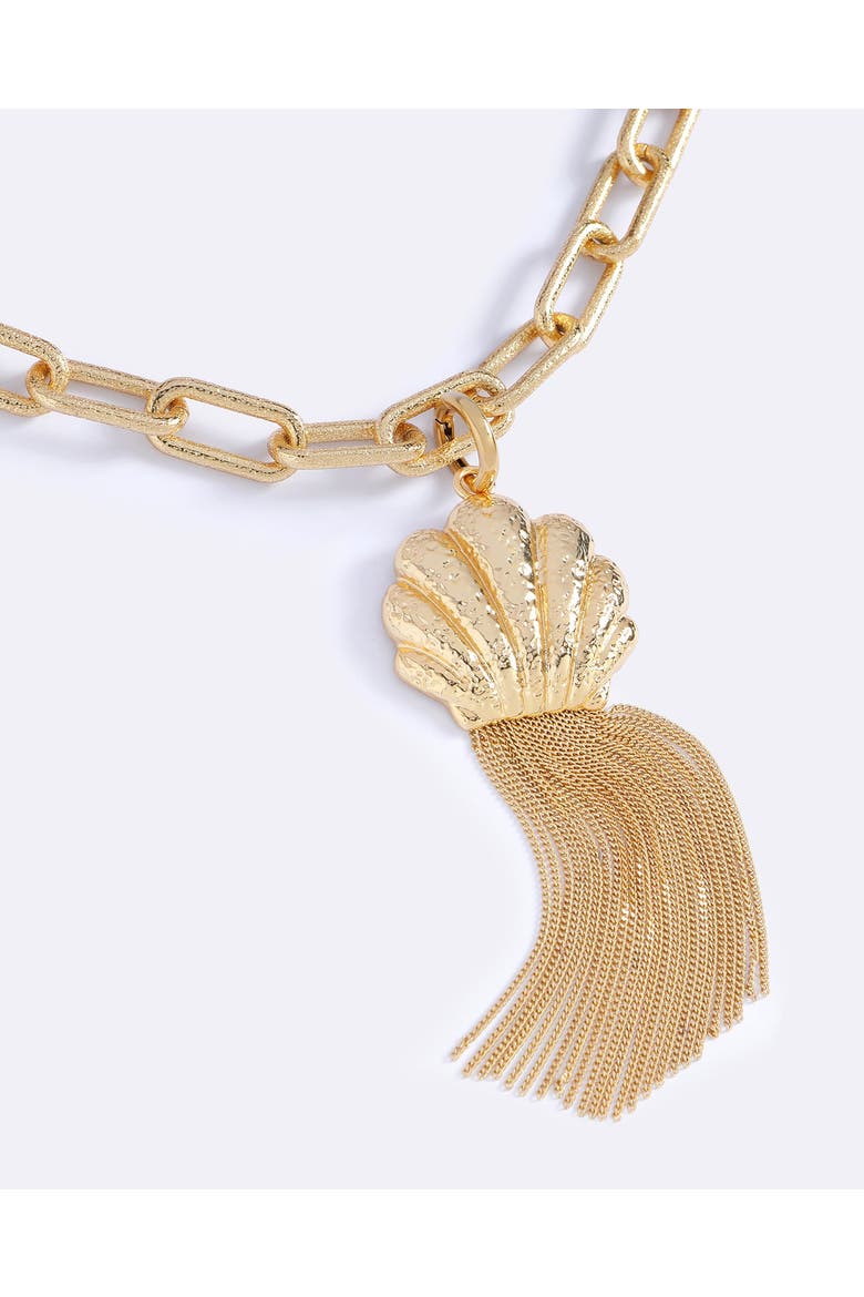 Meet Me In Ibiza Necklace, Alternate, color, Gold