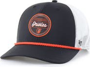 '47 Men's '47 Black/White Baltimore Orioles Fairway Trucker Adjustable Hat