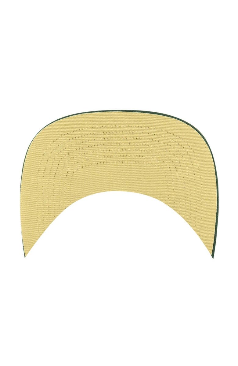 '47 Men's '47  Hunter Green Milwaukee Bucks Sure Shot Captain Snapback Hat, Alternate, color, 