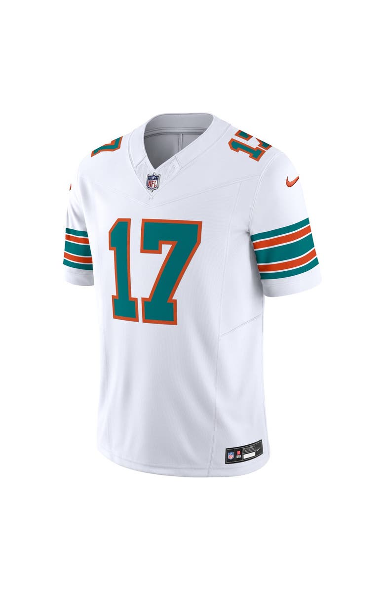 Nike Men's Nike Jaylen Waddle White Miami Dolphins Vapor F.U.S.E. Limited Jersey, Alternate, color, White