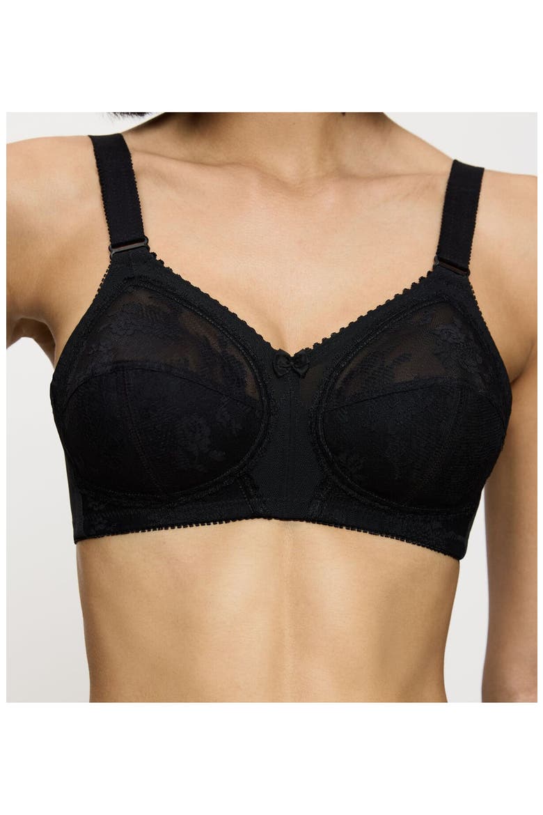 Doreen X Bra, Alternate, color, Black