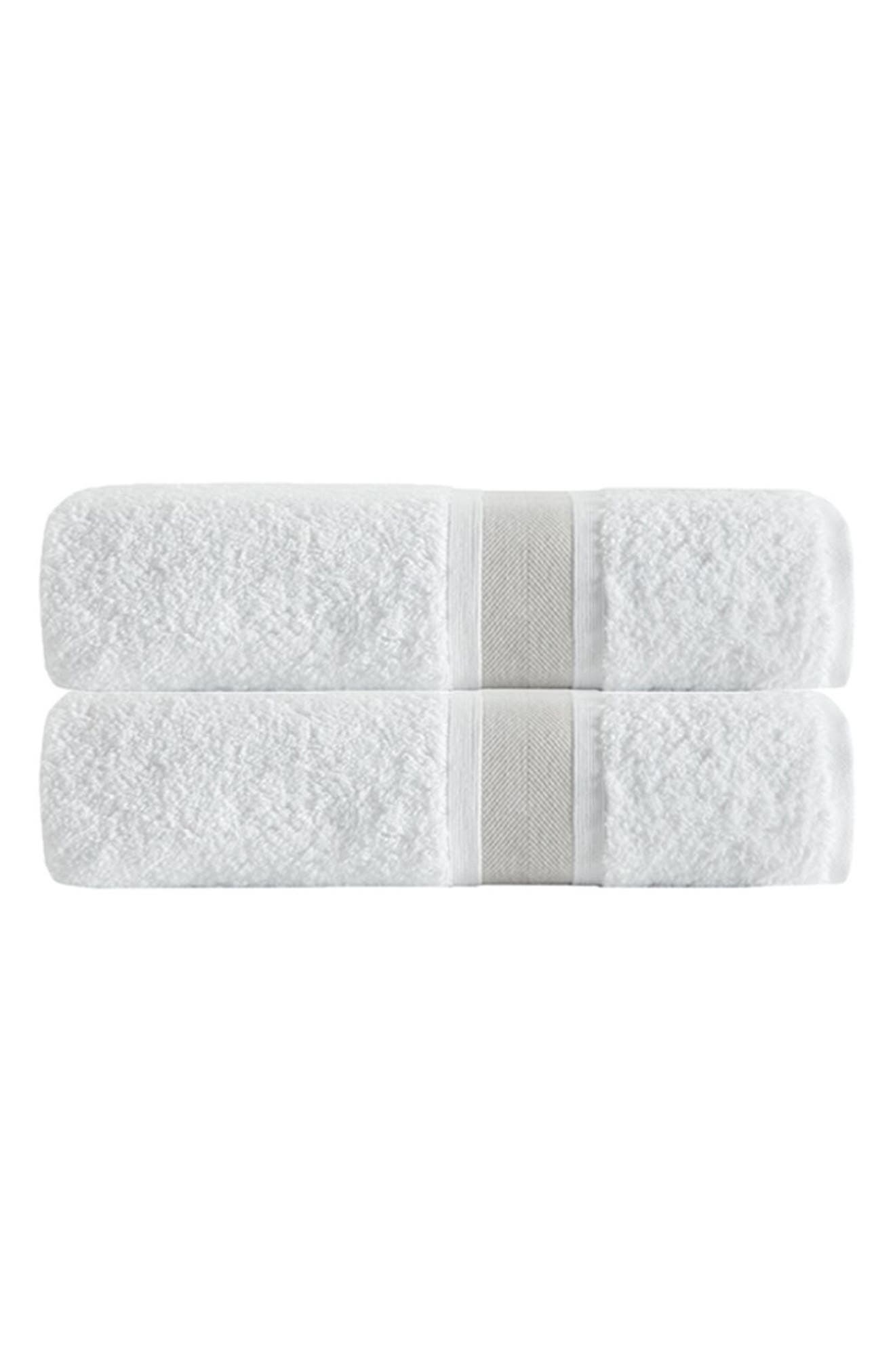 Unique 2-Piece Turkish Cotton Bath Towels