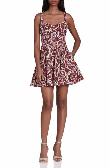 Avec Les Filles Corset Sweetheart Minidress