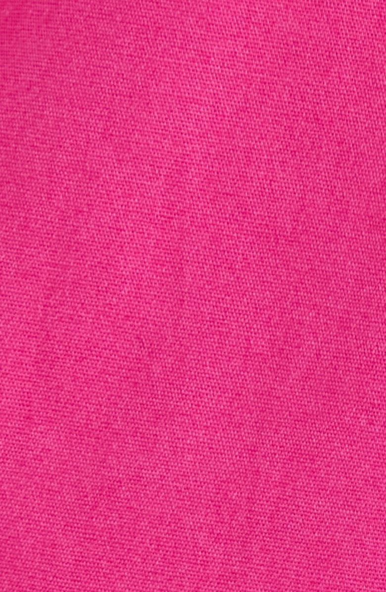 SUGARLIPS Rosy Polka Dot Ruffle Minidress, Alternate, color,