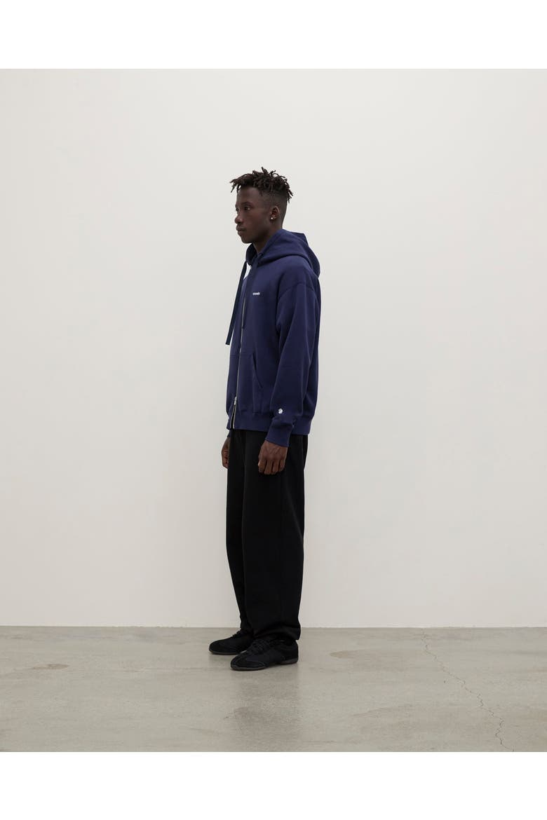 Classic Zip Hoodie, Alternate, color, Navy