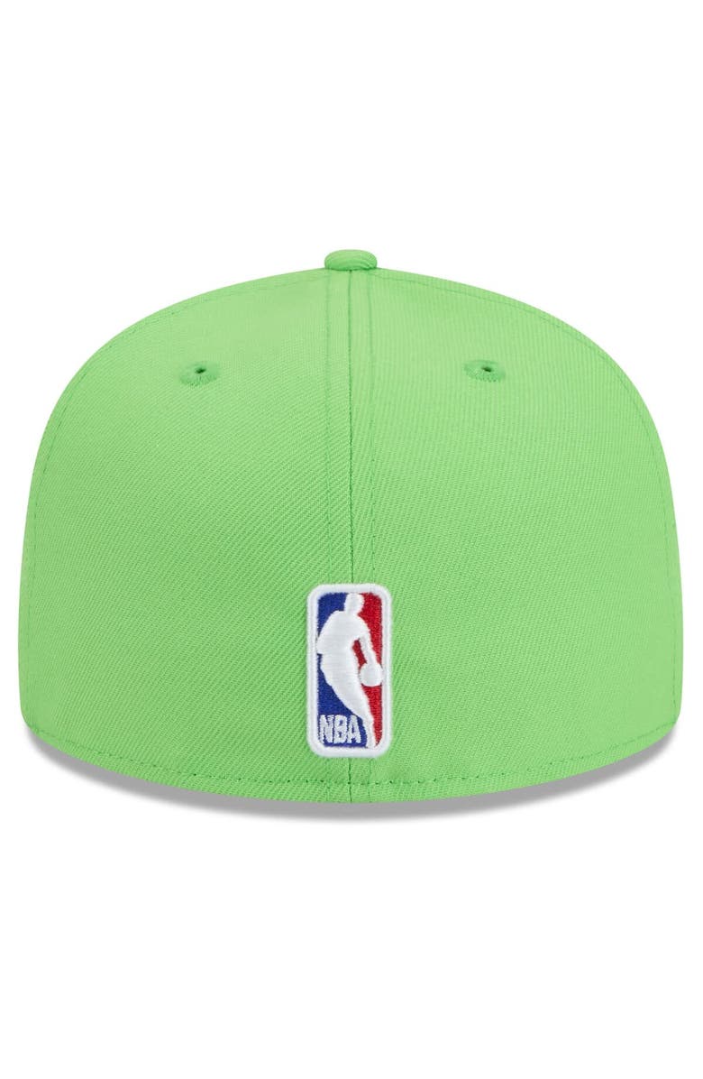 New Era Men's New Era  Green New Orleans Pelicans 2024/25 City Edition Alternate 59FIFTY Fitted Hat, Alternate, color, 