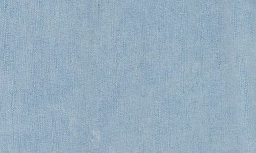 Democracy Crop Wide Leg Boyfriend Jeans In Light Blue