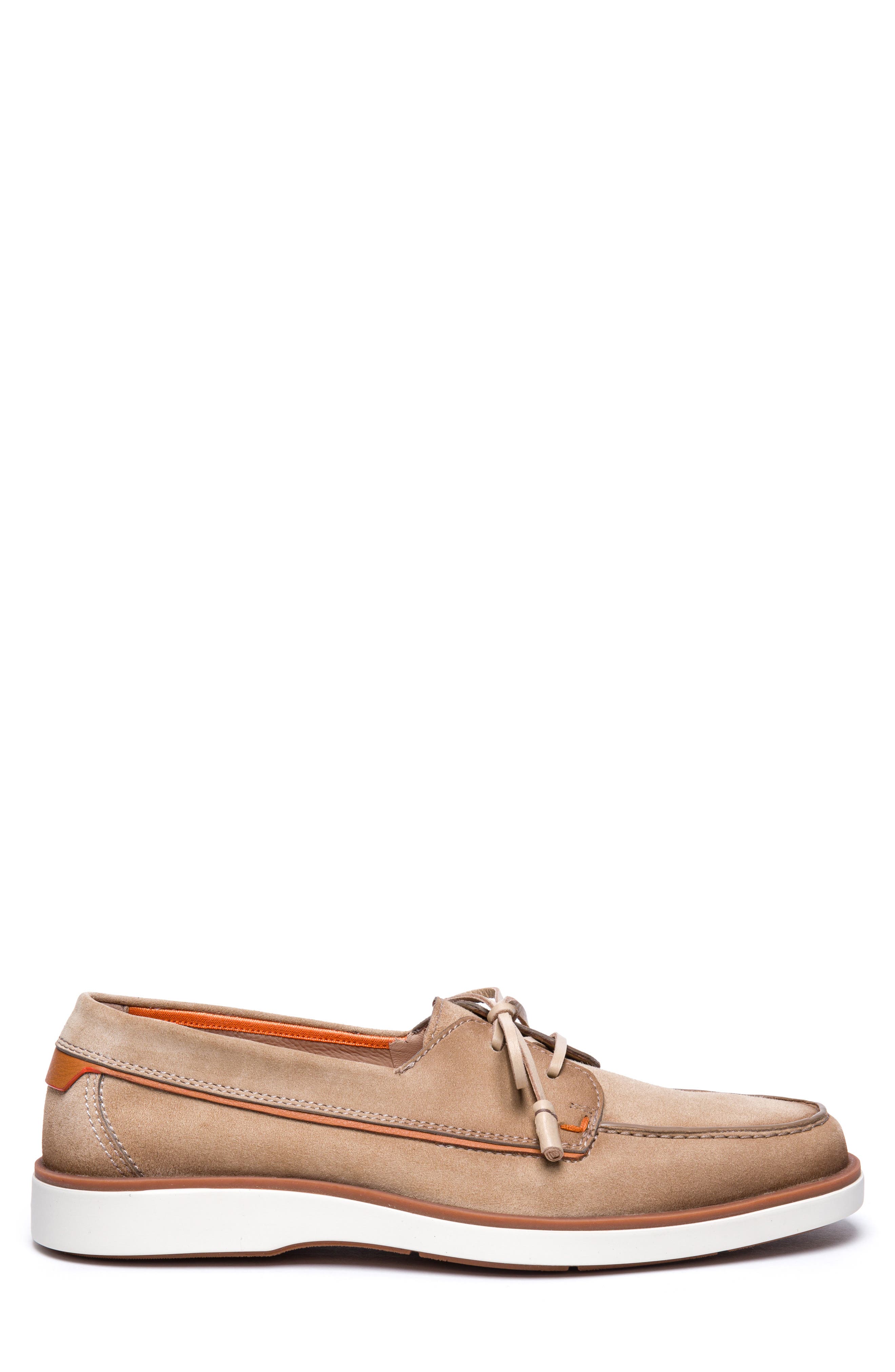 Santoni Oyster Boat Shoe, Alternate, color, 