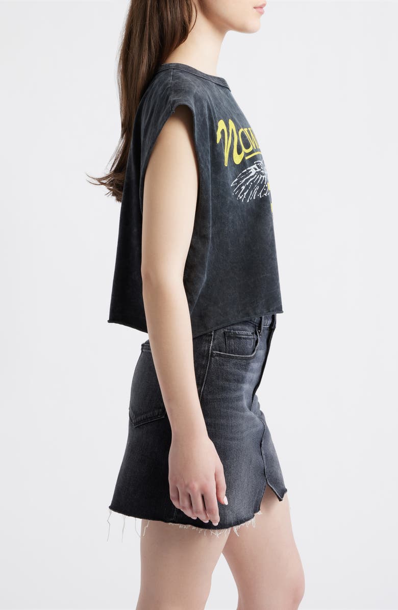 Daydreamer Nowhere Fast Graphic Sleeveless T-Shirt, Alternate, color, Reactive Black Acid