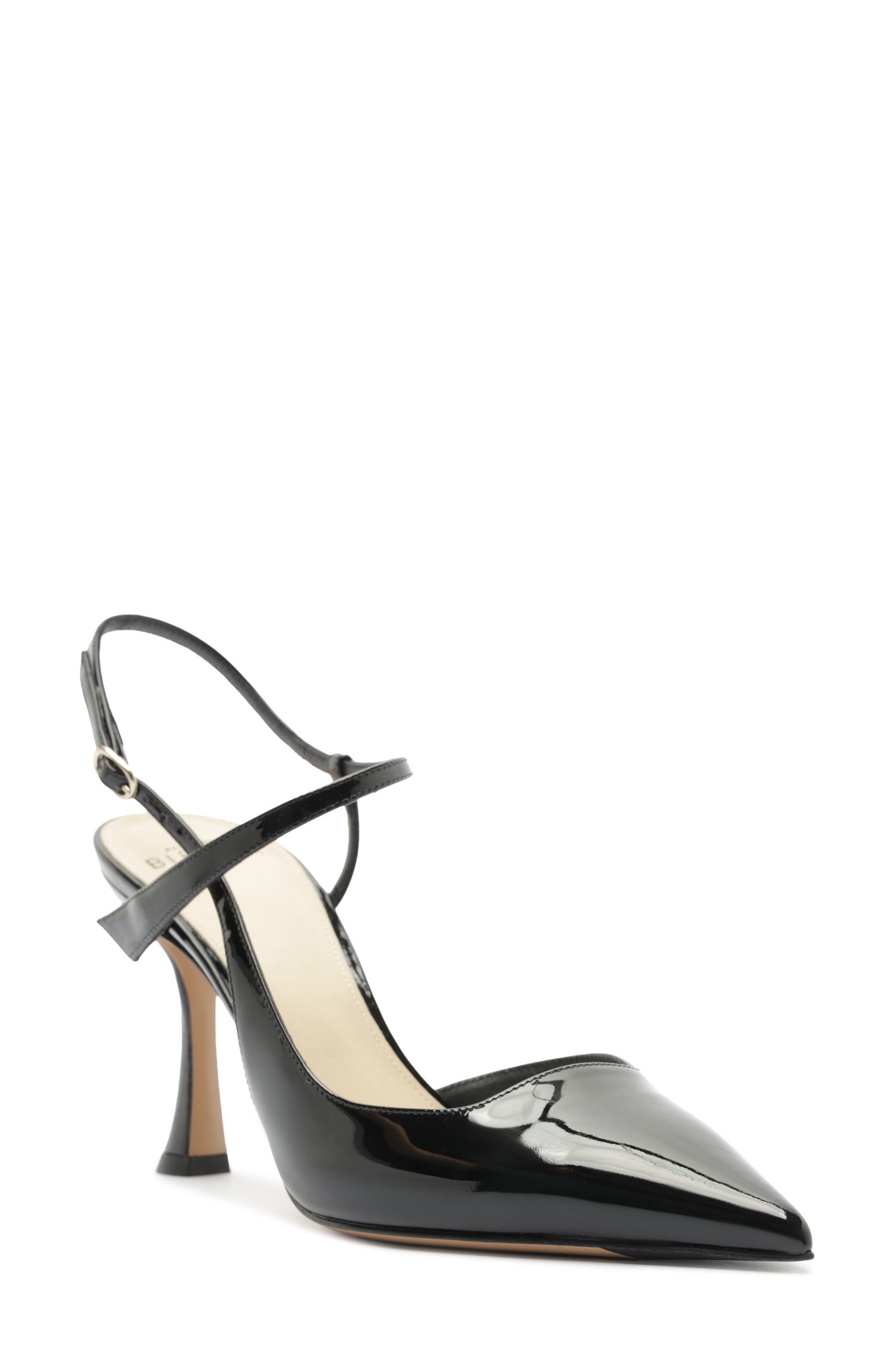 Tita Wrap Slingback Pump, Main, color, BLACK