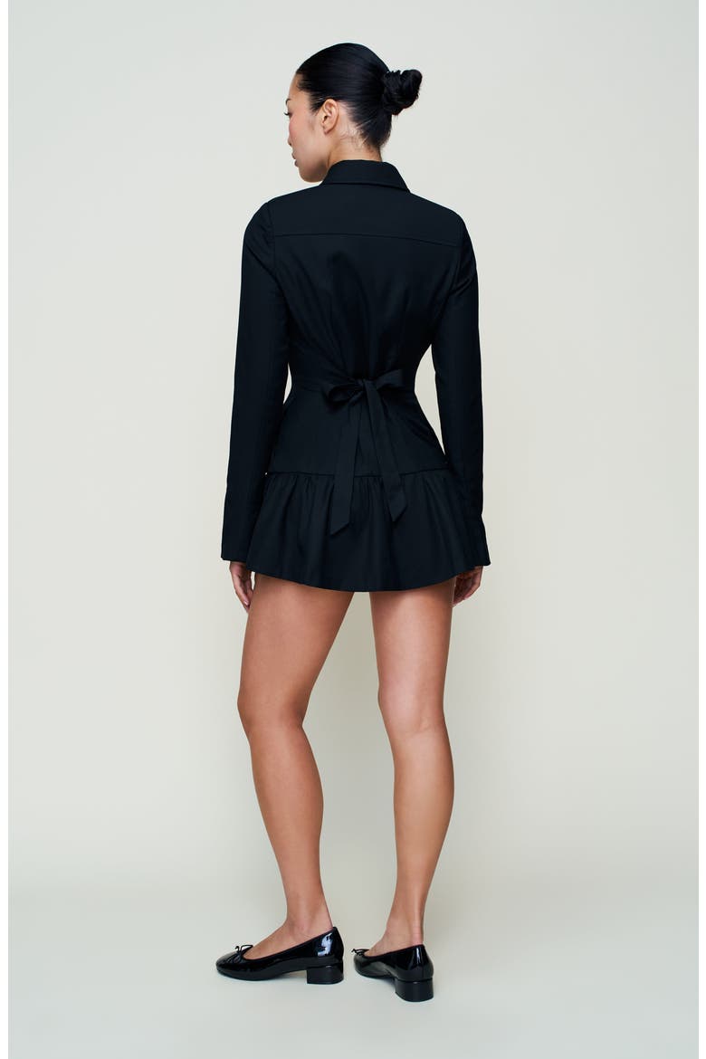 Cherie Suit Dress, Alternate, color, Black
