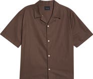 PacSun Elai Cotton & Linen Camp Shirt