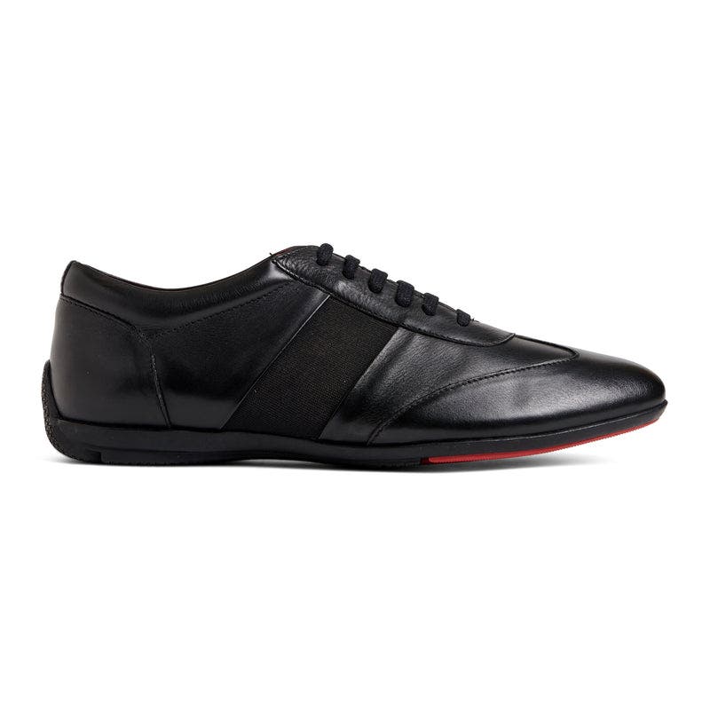 Fleetwood Low-top Sneaker, Alternate, color, Black