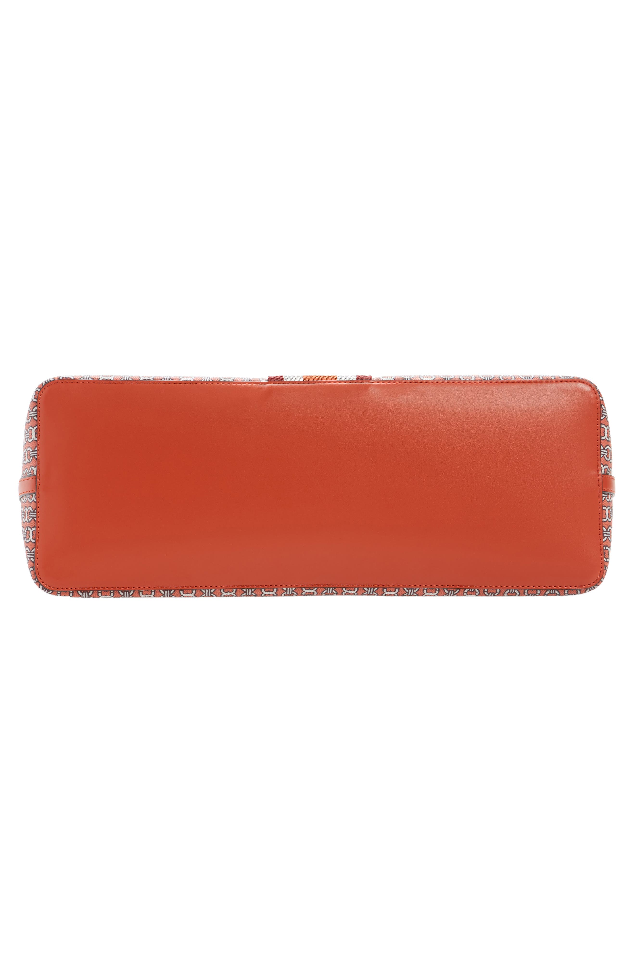 Gemini Link Coated Canvas Tote, Alternate, color, CANYON ORANGE GEMINI LINK