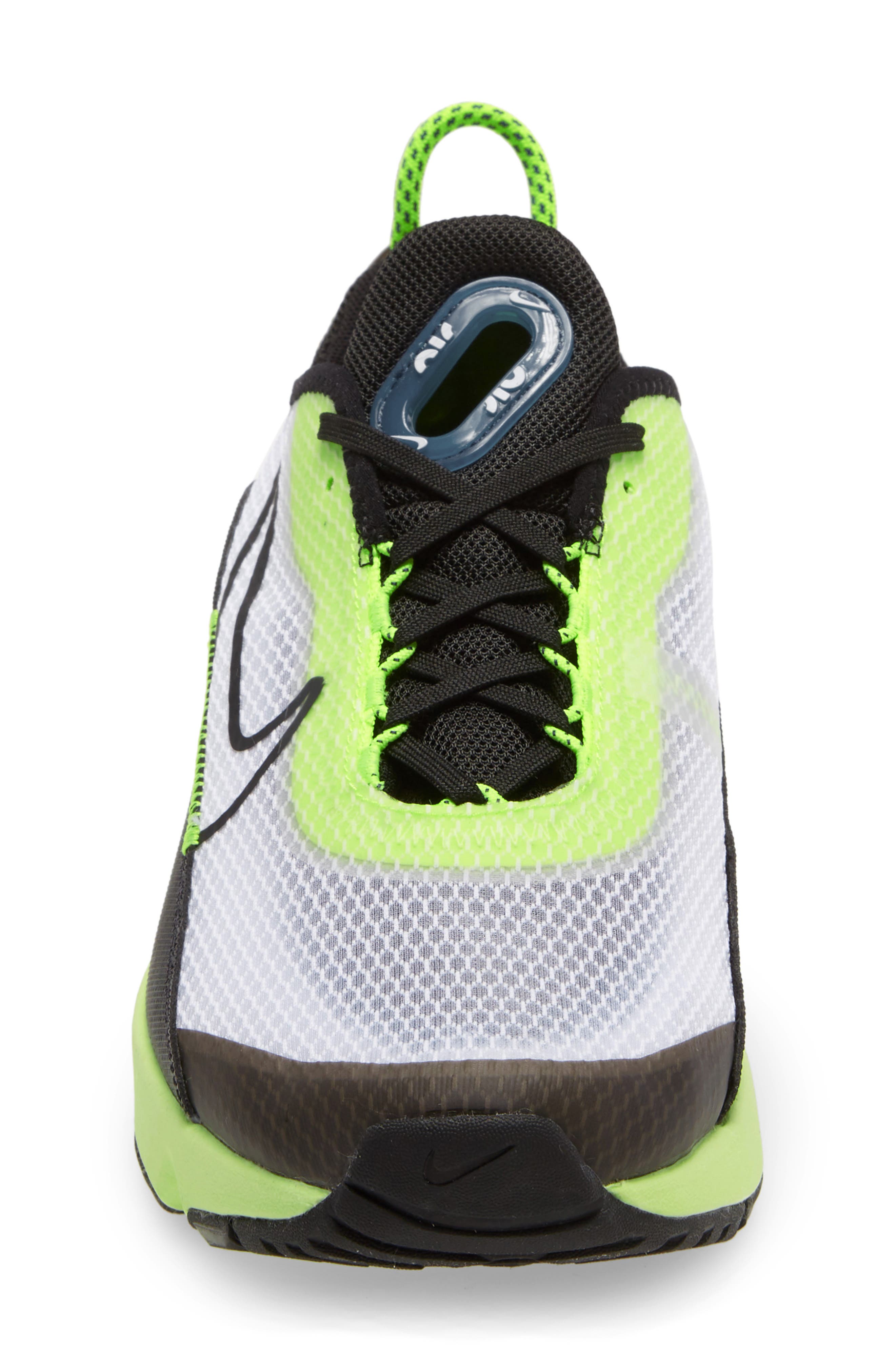 Kids' Air Max 2090 Sneaker, Alternate, color, WHITE/ BLACK-VOLT-BLUE FORCE