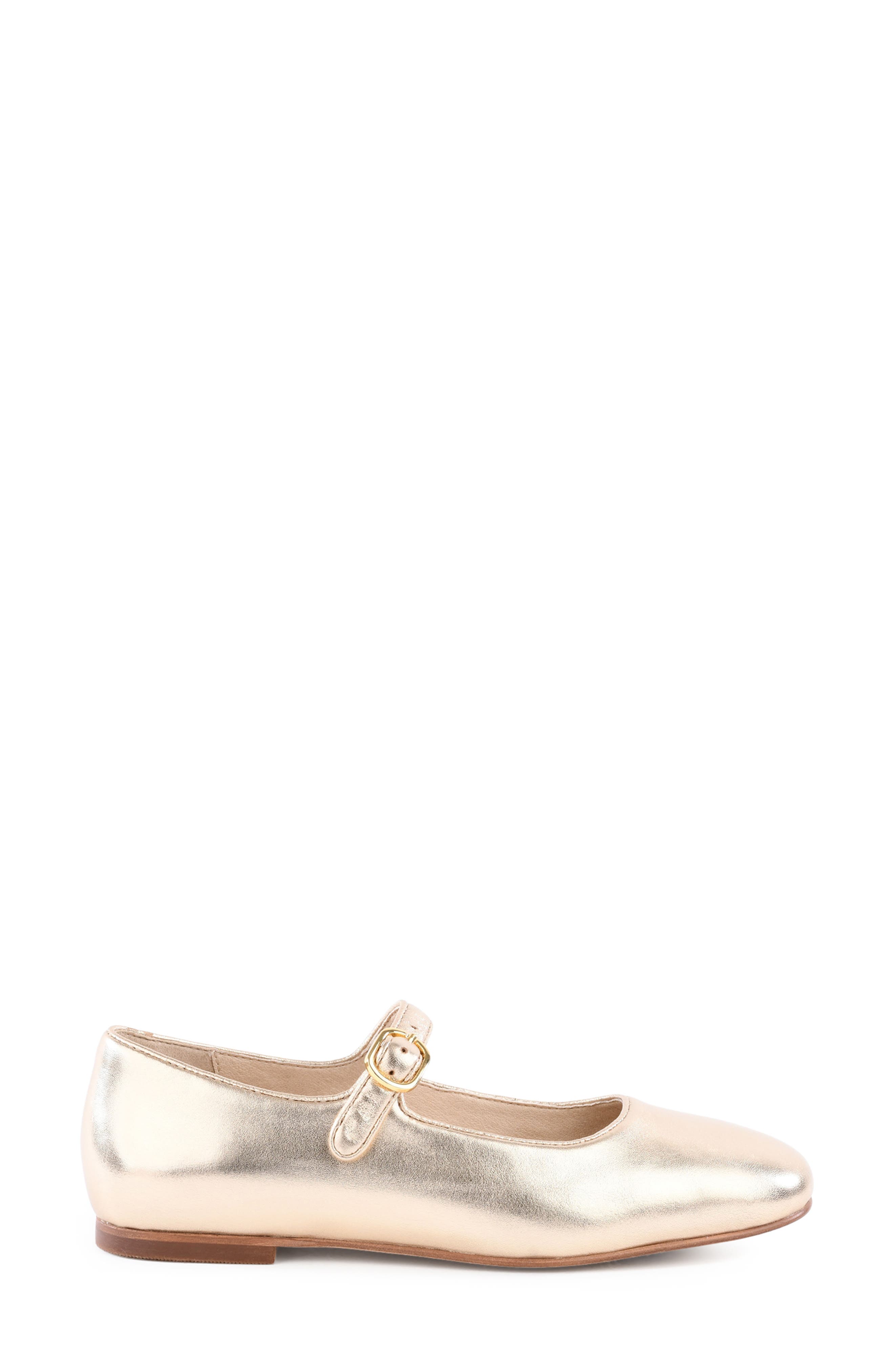 Seychelles Shea Ballet Flat, Alternate, color, Light Gold
