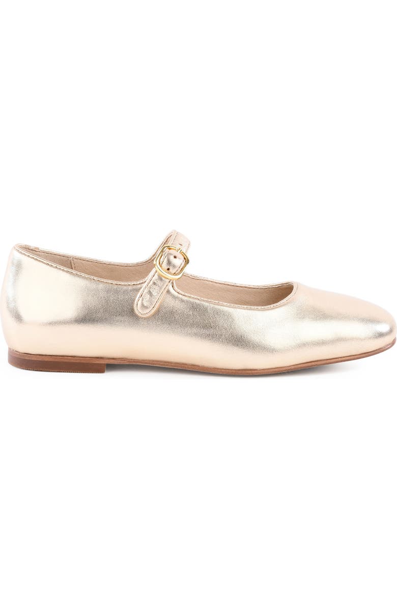 Seychelles Shea Ballet Flat, Alternate, color, Light Gold