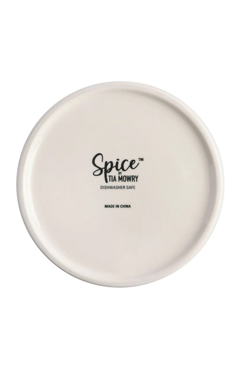 Spice By Tia Mowry 12 Piece Ceramic Crock and Kitchen Tool Set, Alternate, color, Off-White And Multi