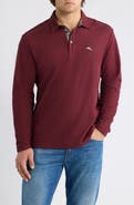 Tommy Bahama Luxe Botanic Long Sleeve Polo