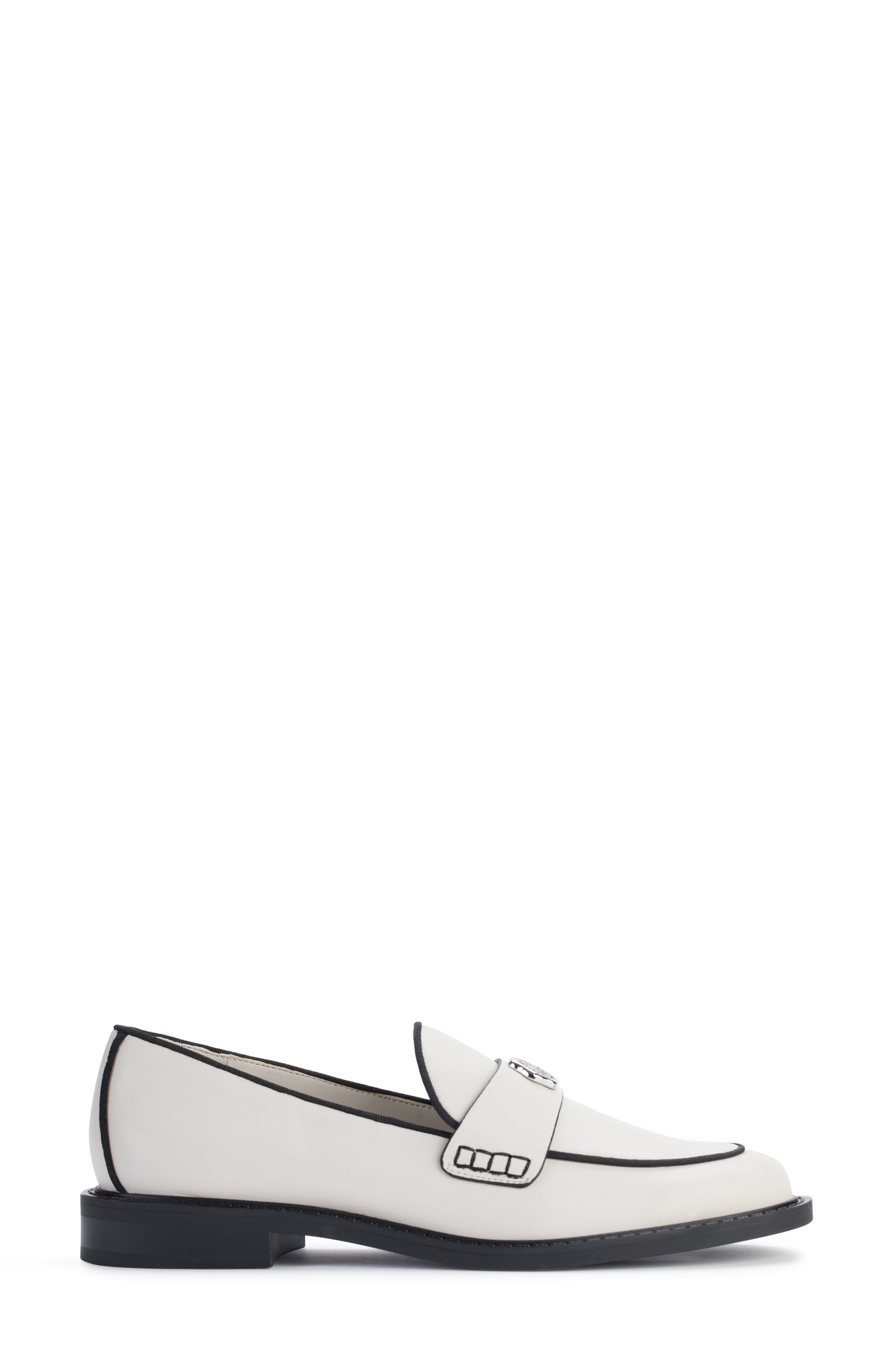KARL LAGERFELD PARIS Rylin Loafer, Alternate, color, Soft White