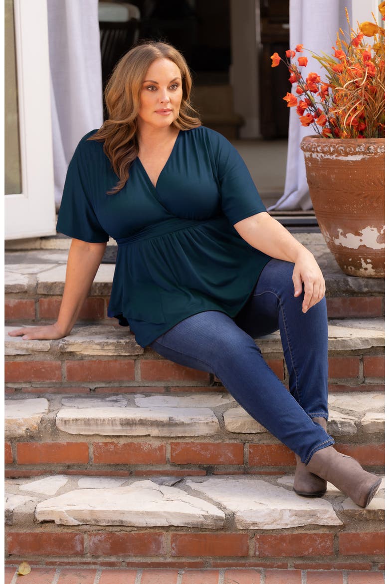 Promenade Top, Alternate, color, DEEP TEAL