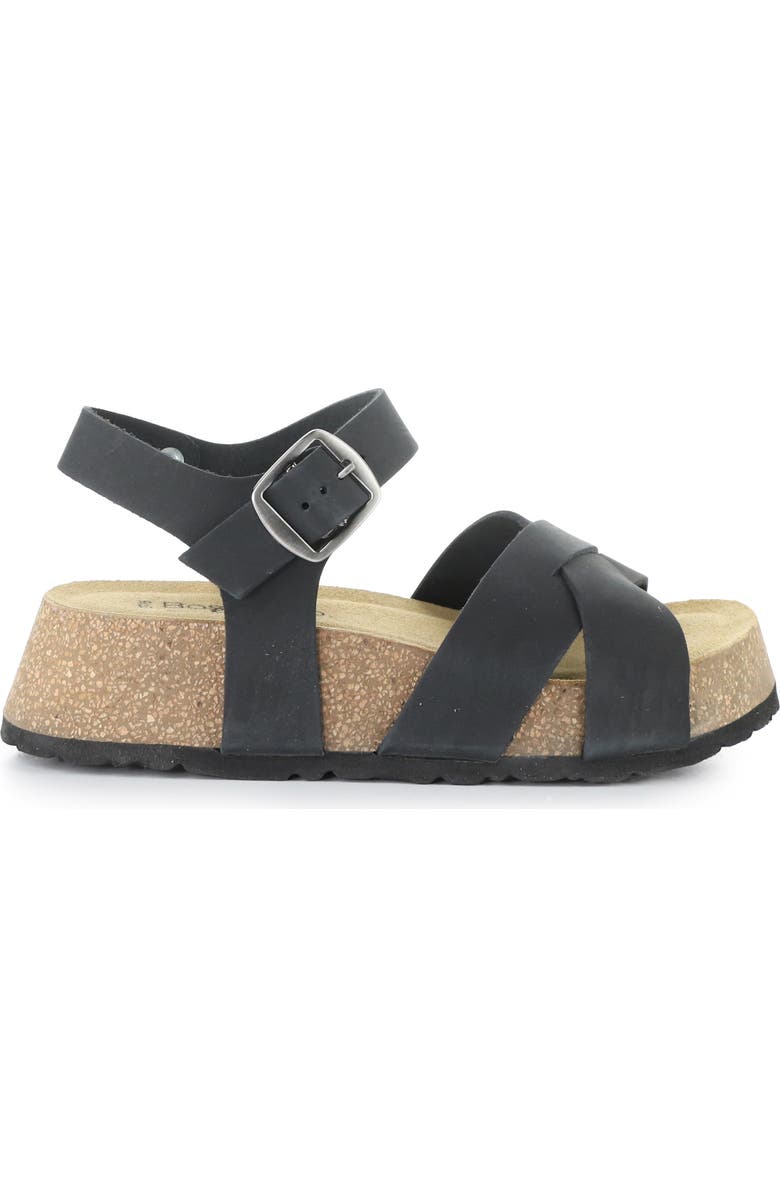 Bos. & Co. Cielo Platform Wedge Sandal, Alternate, color,