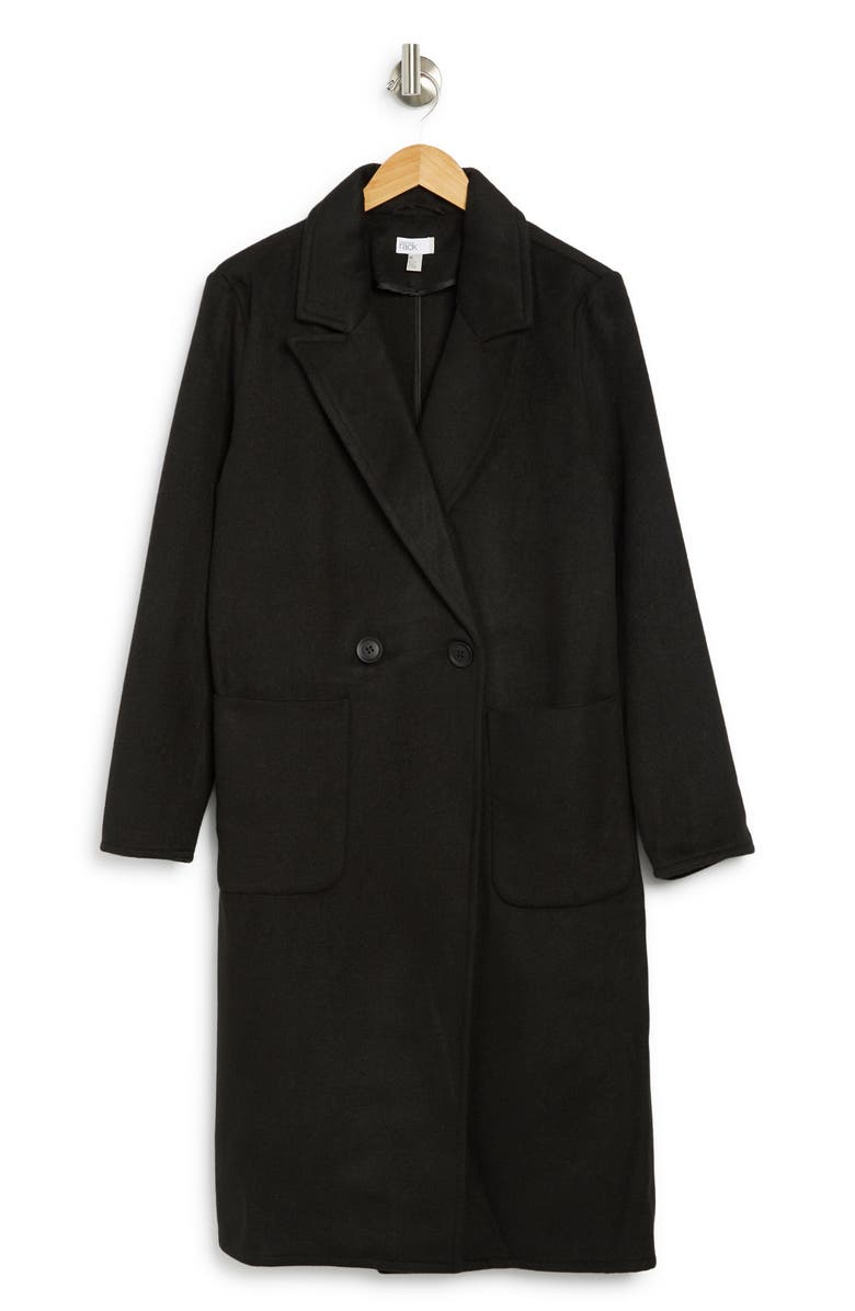 NORDSTROM RACK Two Button Twill Coat, Alternate, color,