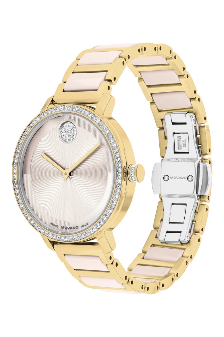 Bold Evolution 2.0 Bracelet Watch, 34mm, Alternate, color, SILVER