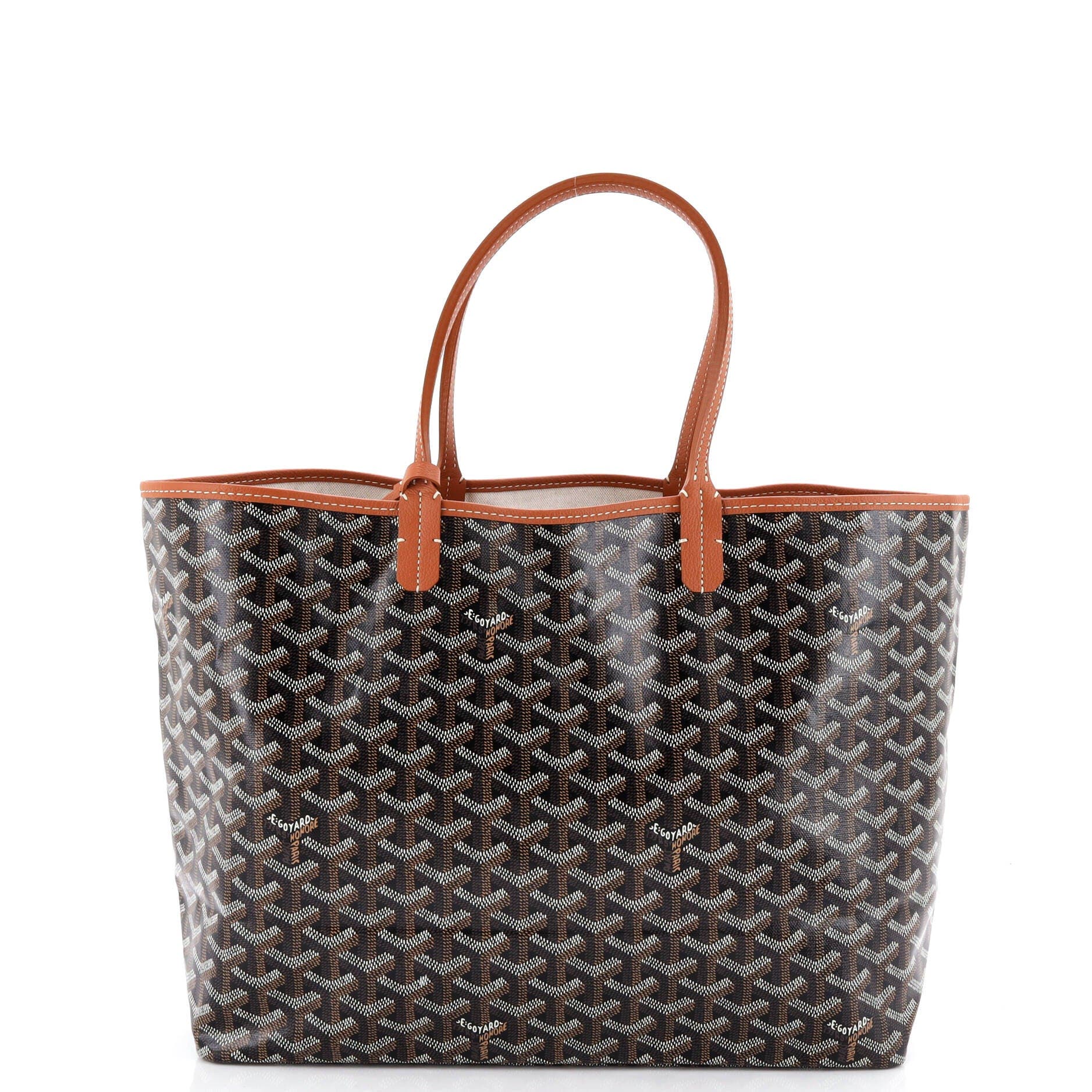 Pre-Owned Goyard Saint Louis Tote Coated Canvas PM, Alternate, color, Black