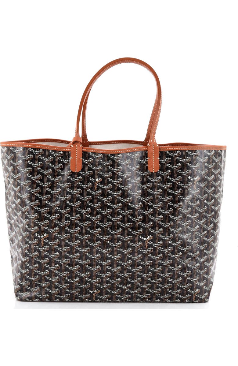 Pre-Owned Goyard Saint Louis Tote Coated Canvas PM, Alternate, color, Black