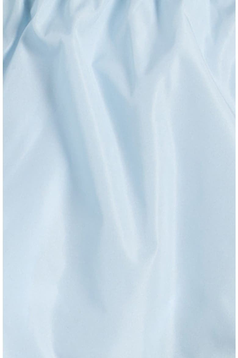 Kids' Tricolor Trim Swim Trunks, Alternate, color, LIGHT BLUE