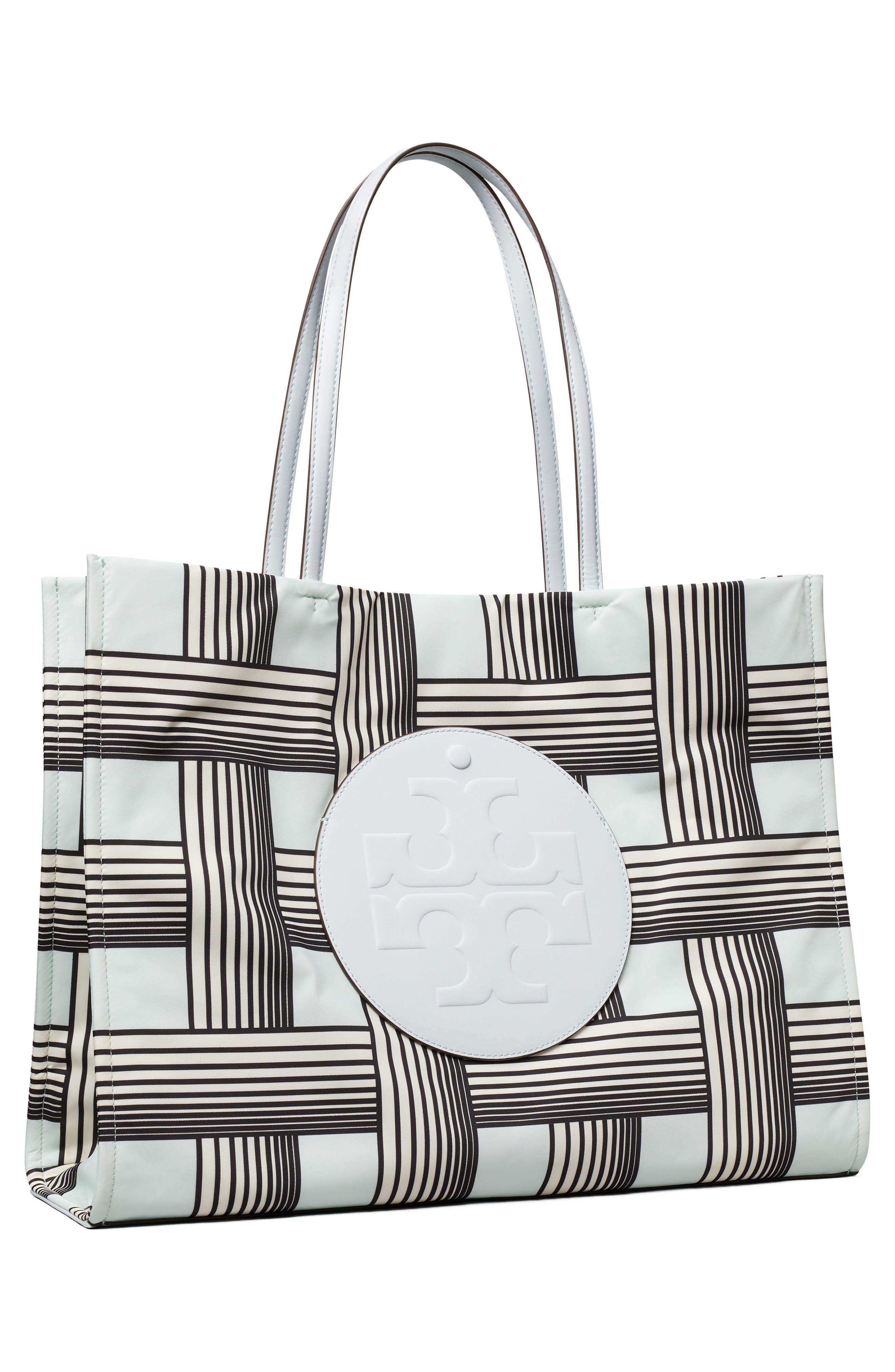Ella Print Tote, Alternate, color, BLOCK PRINT BLUE