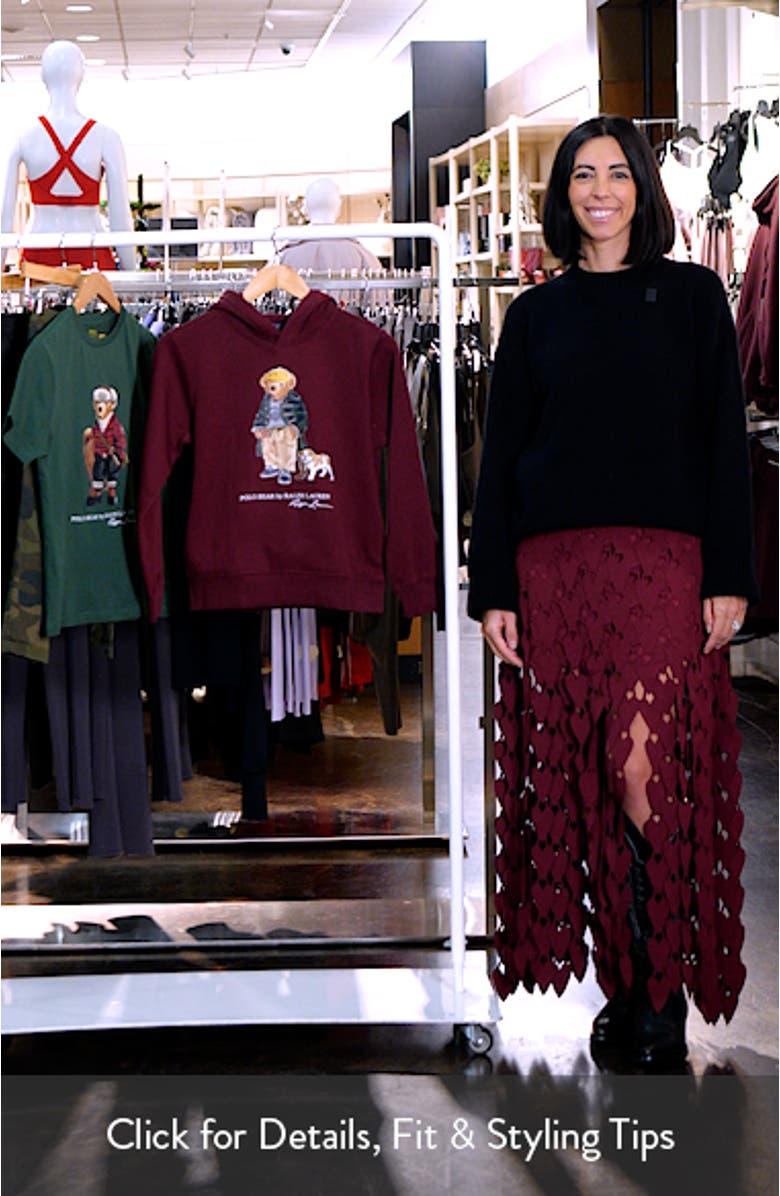 Kids
 Polo Bear Fleece Graphic Hoodie, sales video thumbnail