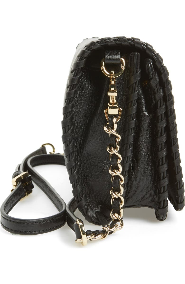 Tory Burch 'Marion' Leather Crossbody Flap Bag, Alternate, color,