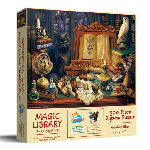 Magic Library 500 piece Jigsaw Puzzle for Adults