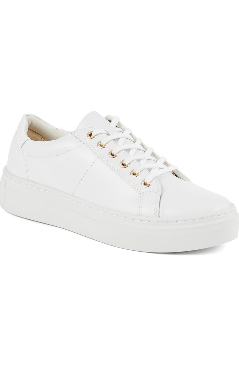 Vagabond Shoemakers Zoe Platform Sneaker, Main, color, White