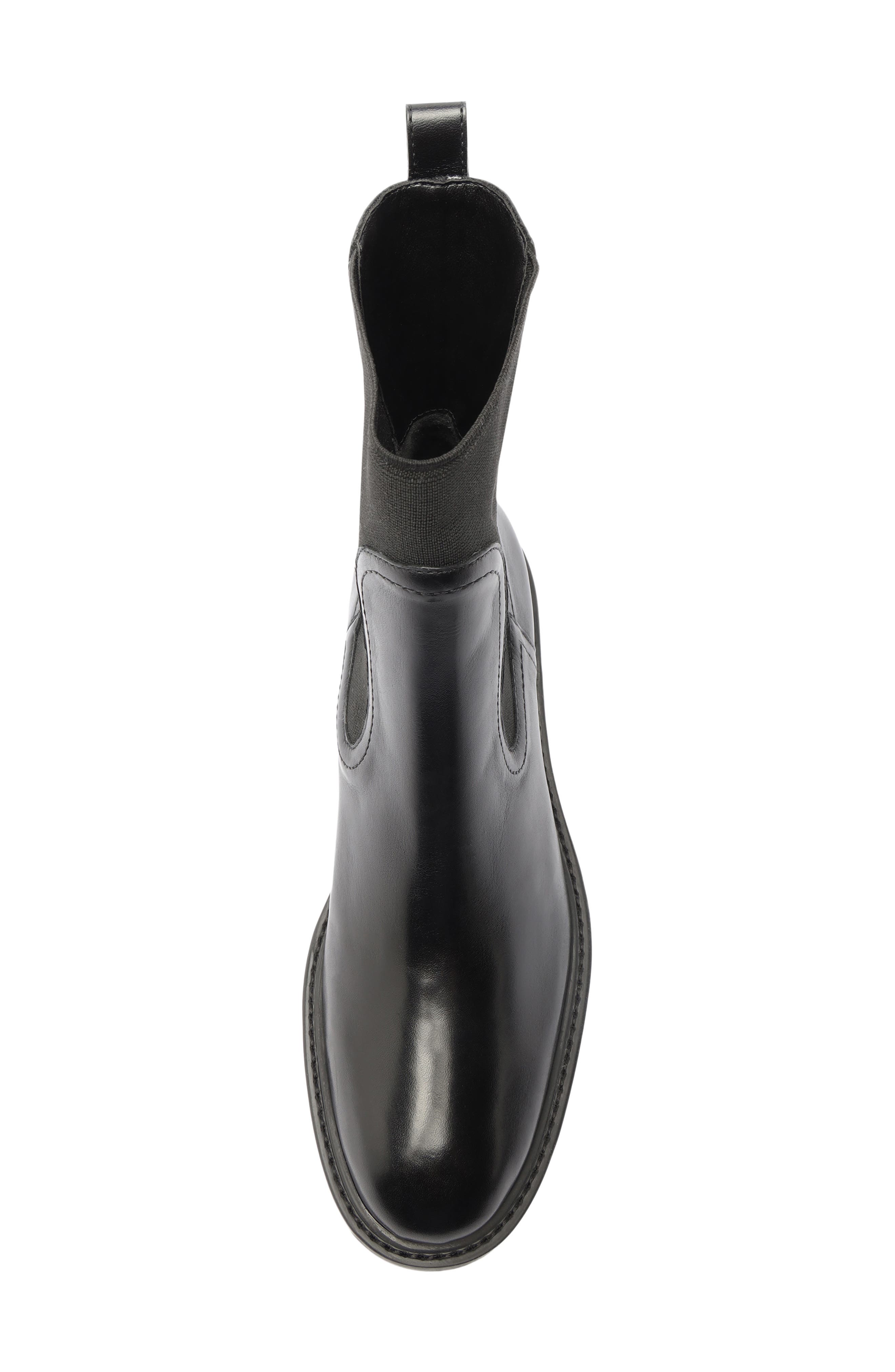 Olivia Chelsea Boot, Alternate, color, BLACK
