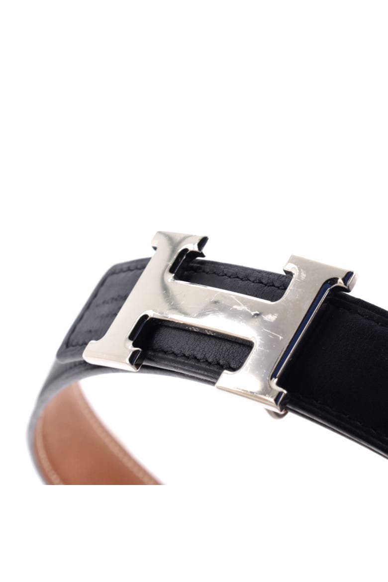Constance Reversible Belt Leather Thin, Alternate, color, Black