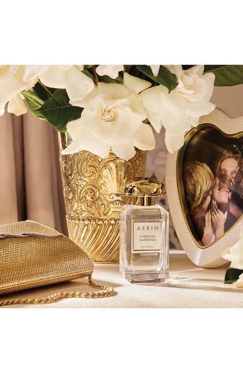 Estée Lauder Aerin Tuberose Gardenia Eau De Parfum & Lip Conditioner Set $190 Value In Transparent