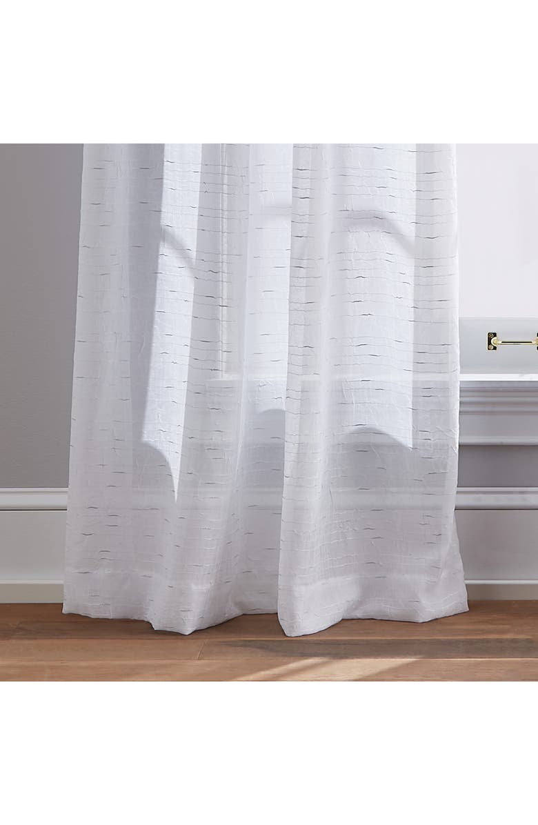 DKNY Urban Sparkle Pole Top Set of 2 Curtain Panels, Alternate, color, 