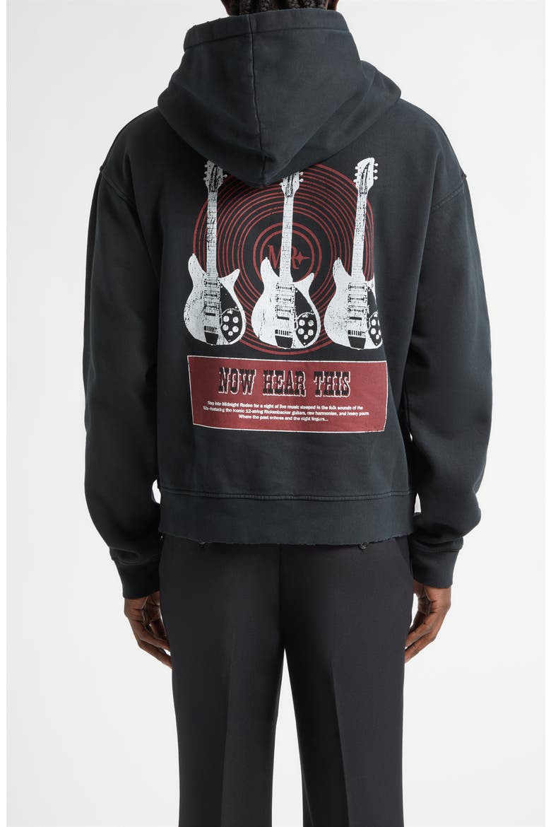 Heavy Pours Graphic Hoodie, Alternate, color, BLACK